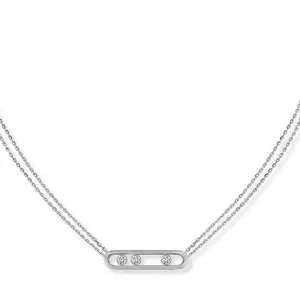 0.31ctw White Gold Diamond Necklace