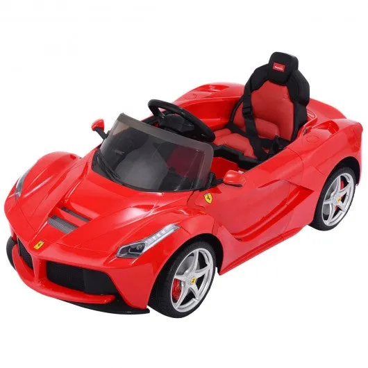 12 V LaFerrari Kids Ride on Car w/ RC   MP3   LED Lights