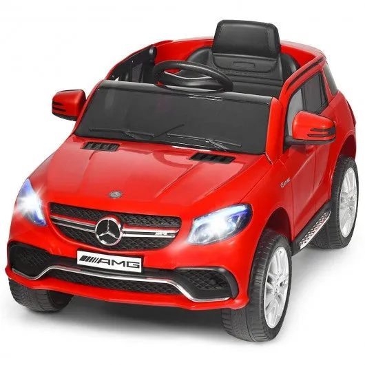 12V Mercedes Benz GLE Licensed Kids Ride On Car -Red