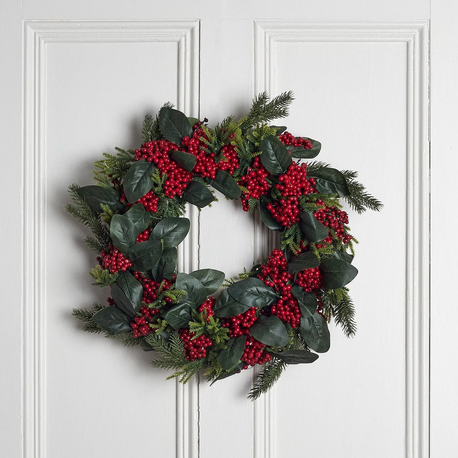 50cm Red Berry Wreath