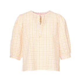 Barbour Belmont Ladies Shirt - Mallow Pink Check