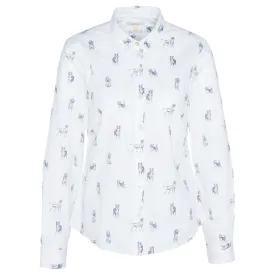 Barbour Brambles Ladies Shirt - Dog Print