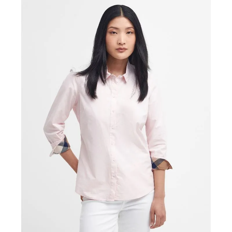 Barbour Derwent Ladies Shirt - Pink/Primrose Hessian