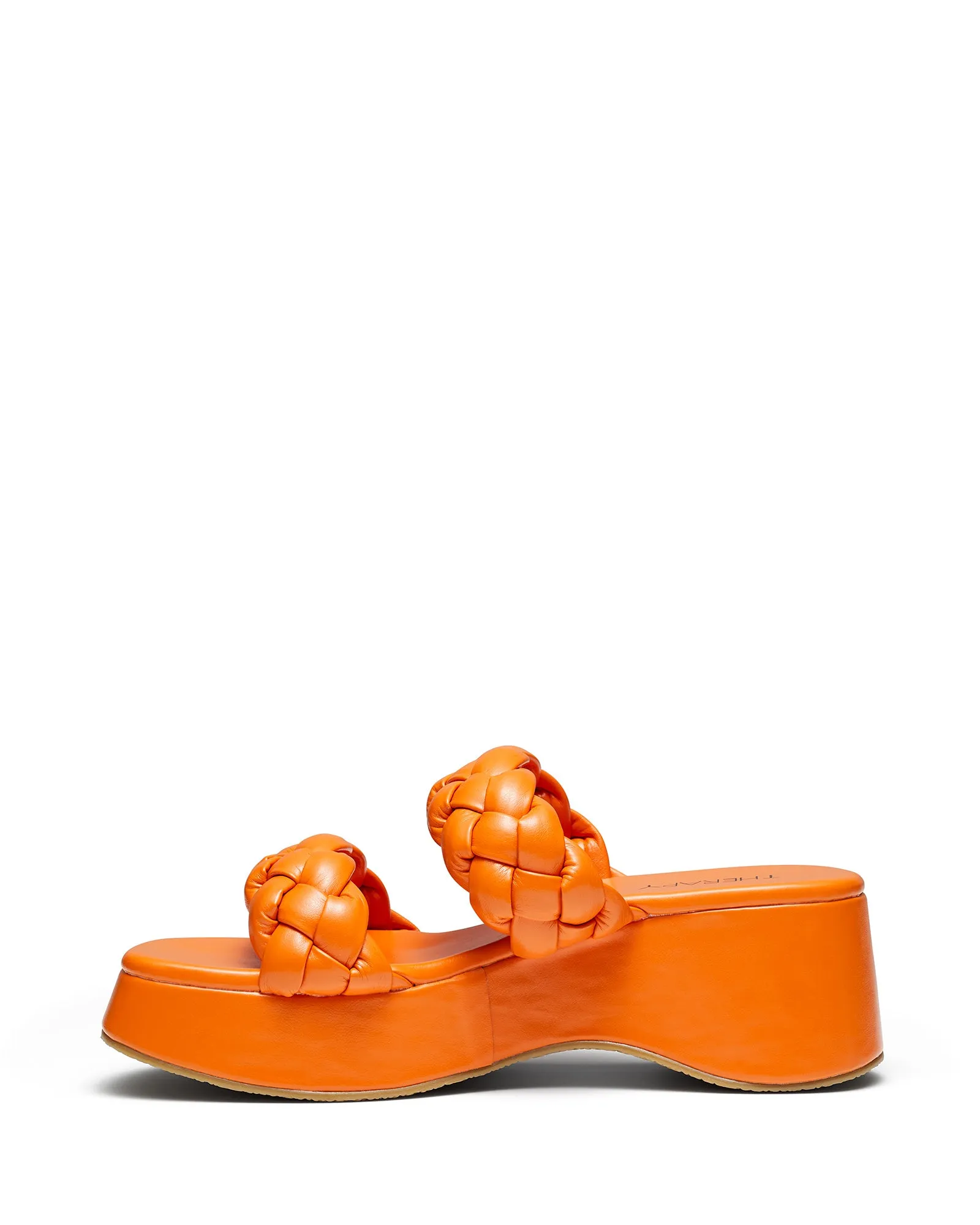 Christy Platform Sandal Tangerine