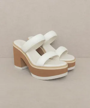 Daphne Chunky Heeled Sandal