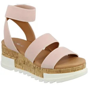 Jaeliana Platform Sandal - Blush (Kids)