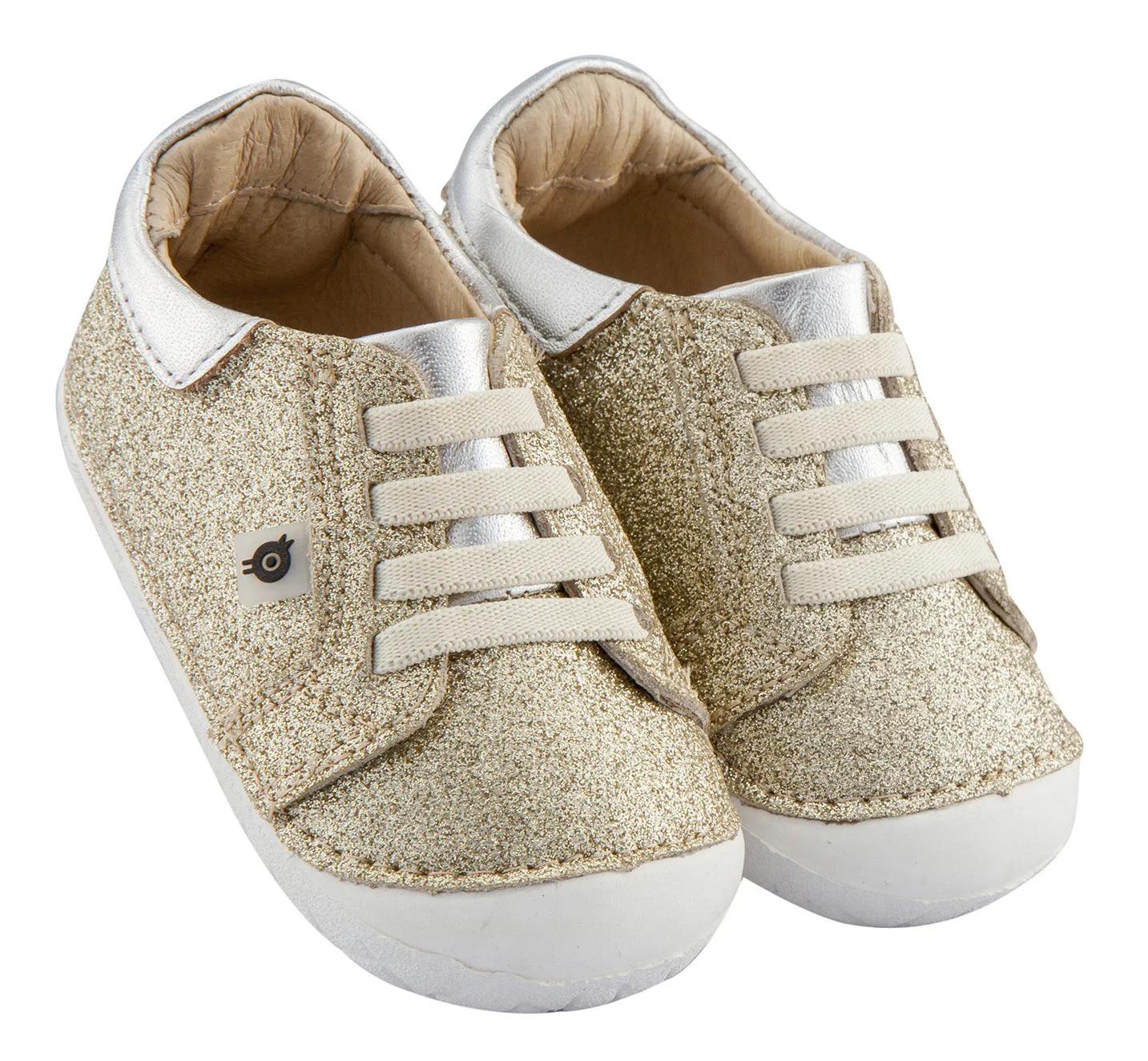 Old Soles Girl's and Boy's Glamfull Pave Sneakers, Glam Gold