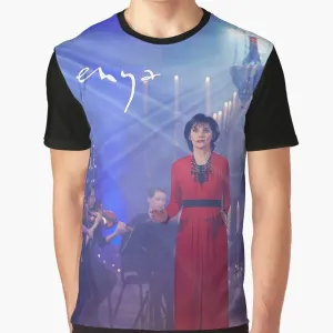 "Enya Christmas Graphic T-Shirt"