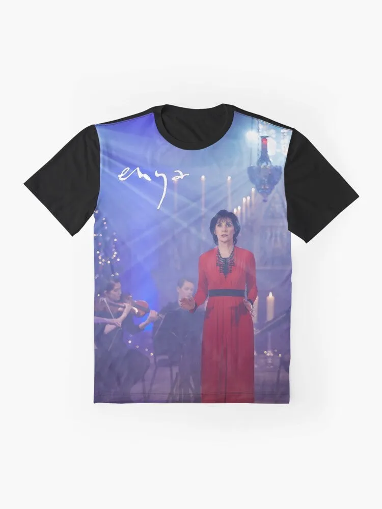 "Enya Christmas Graphic T-Shirt"