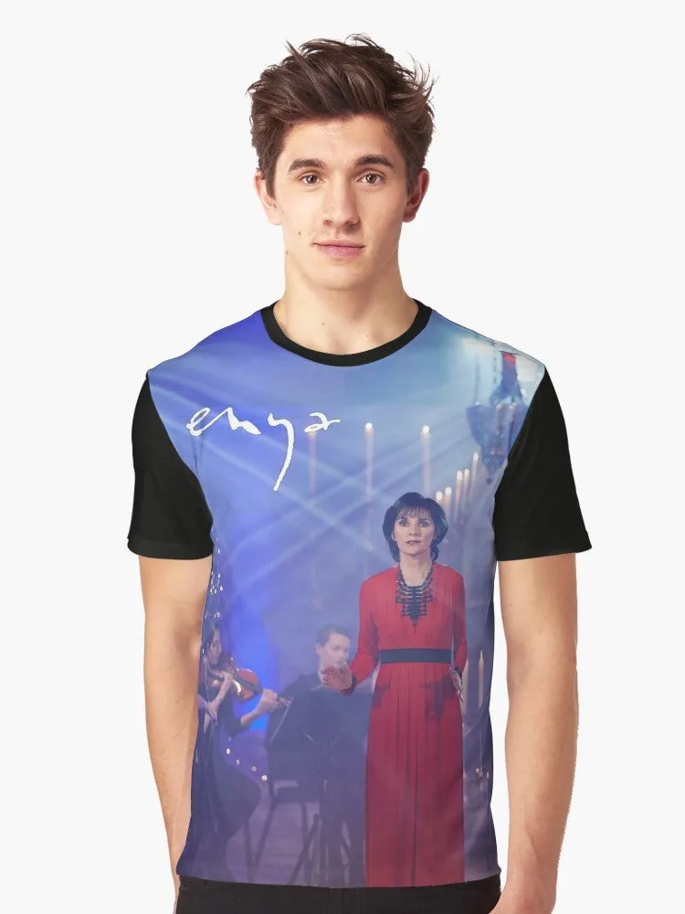 "Enya Christmas Graphic T-Shirt"