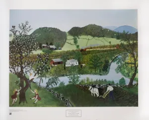 "Hoosick River, Summer" by Grandma Moses