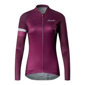 Santic Afra Pink Women Jersey Long Sleeve