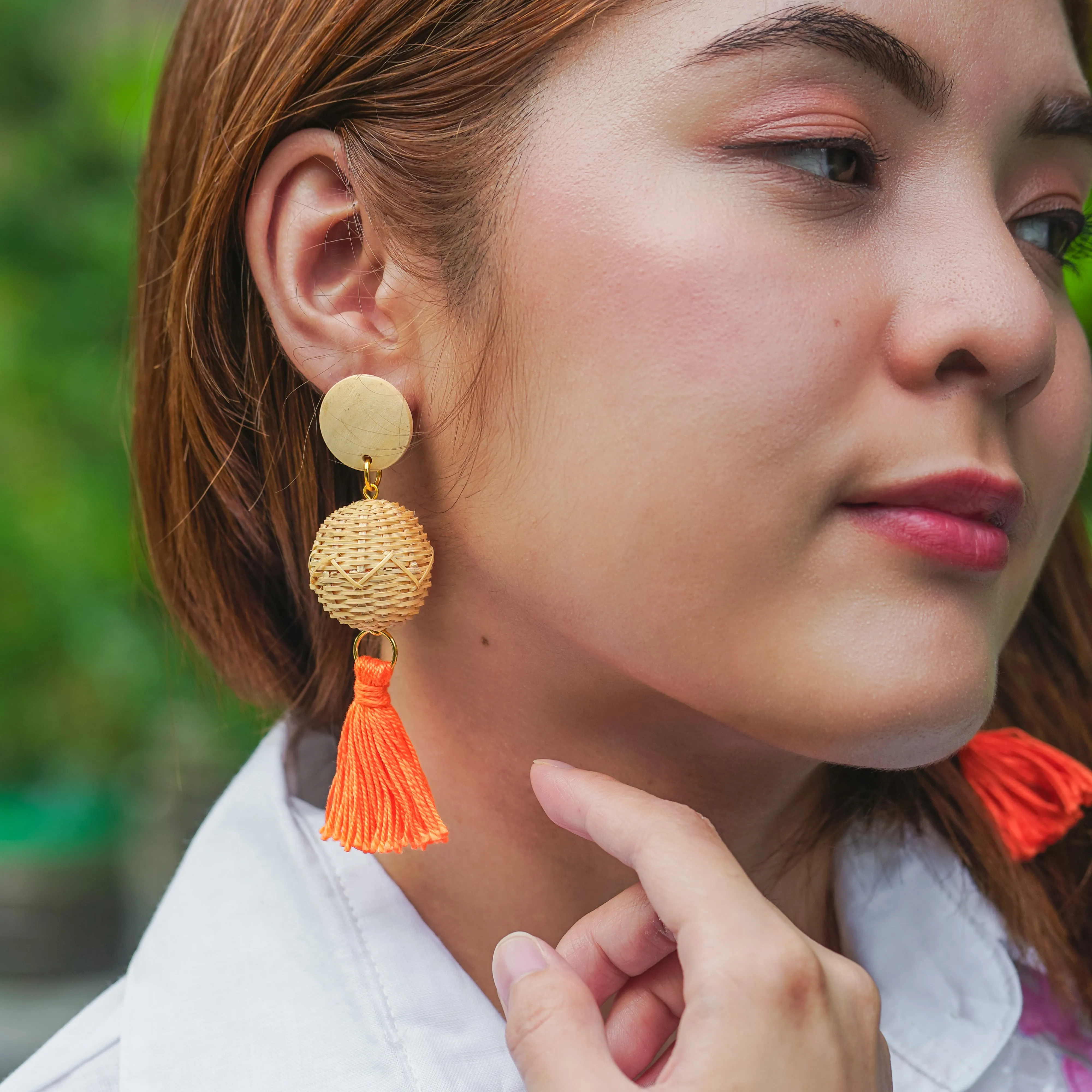 Tropical Popcorn Earrings