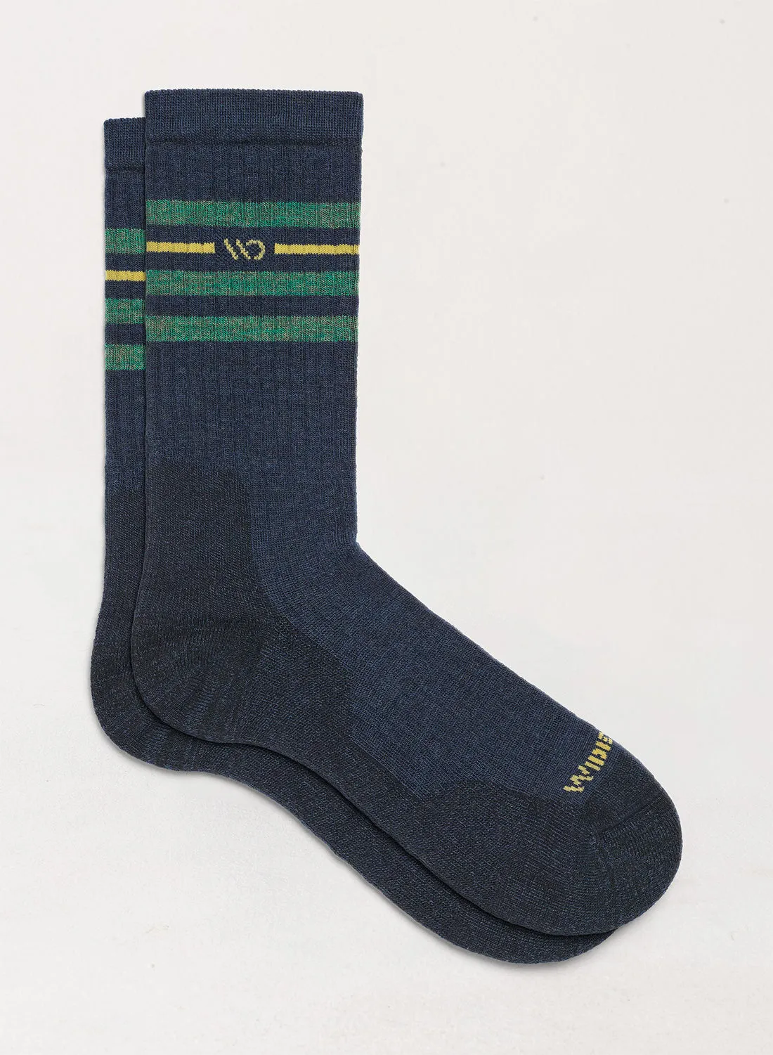 Vintage Stripe Cushioned Crew Socks